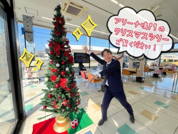 今年のクリスマスディスプレイには新メンバー登場！